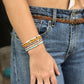 Beaded Bracelets - "Solidarity Pack" (5 pcs.), handmade