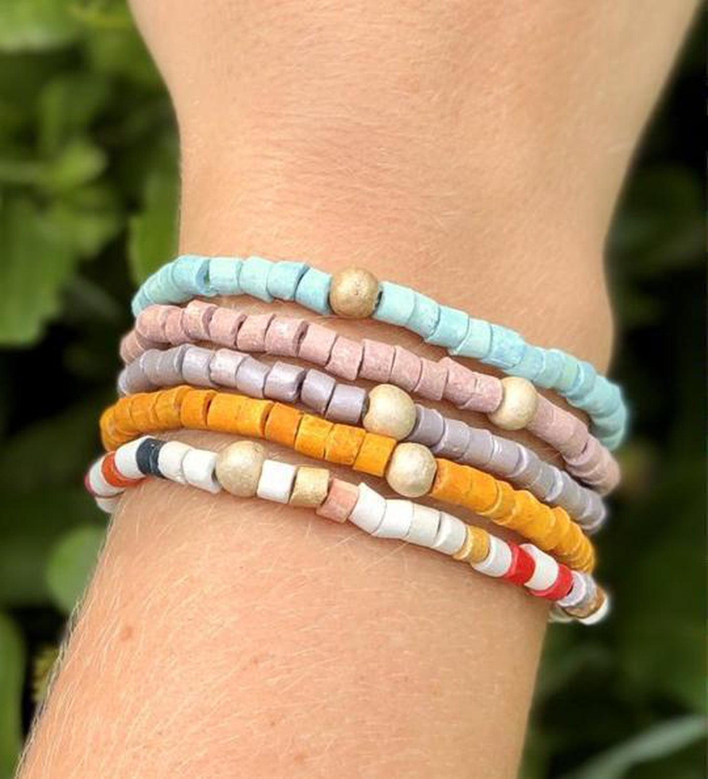 Solidarity Bracelets (Bright Colors - 5 pcs.) 100% DONATION TO OUR ARTISAN FAMILIES