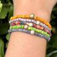 Solidarity Bracelets (Colores de la Tierra - 5 pcs.) 100% DONATION TO OUR ARTISAN FAMILIES