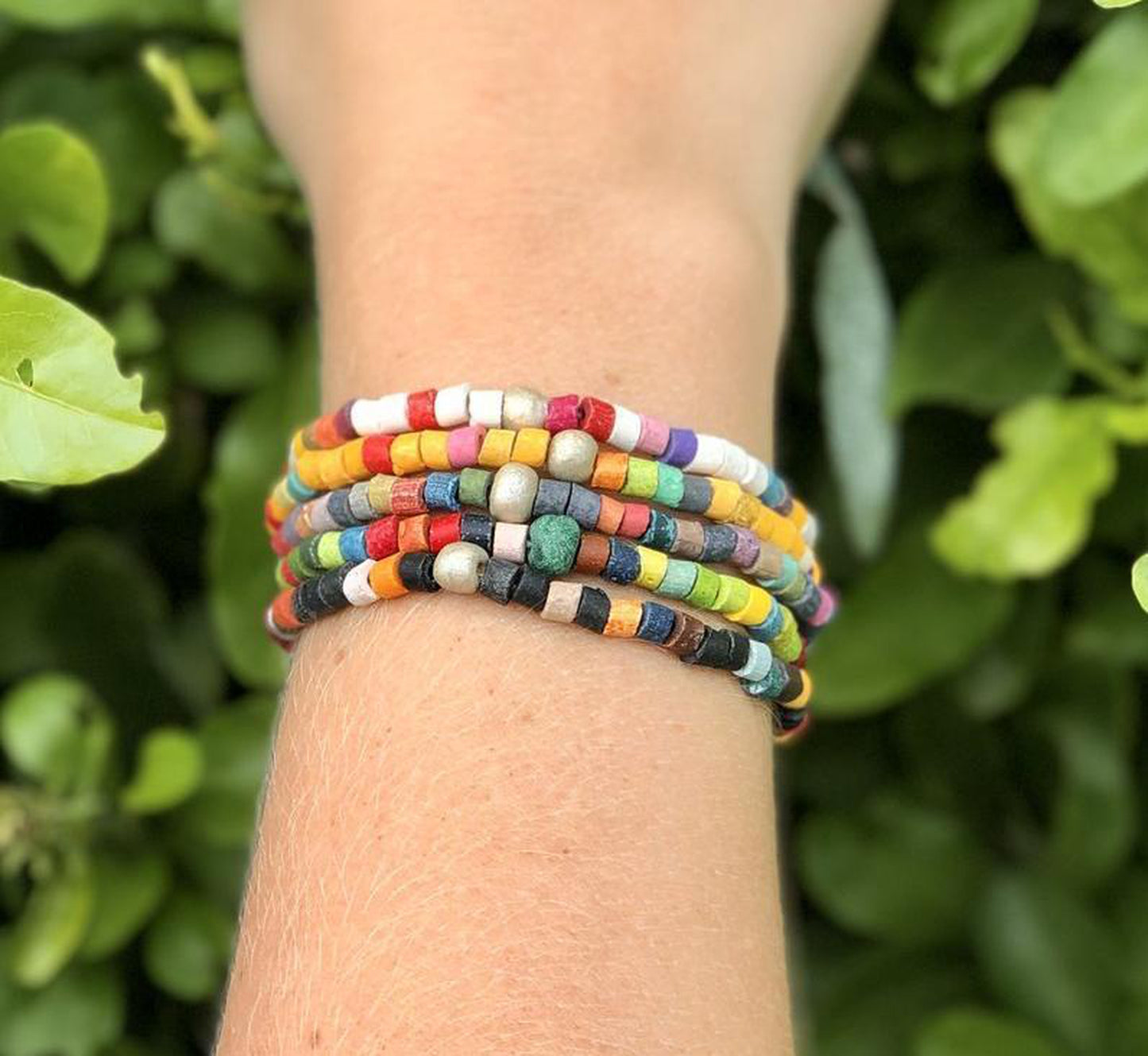 Solidarity Bracelets (Multicolor Mix, 5 pcs.) 100% DONATION TO OUR ARTISAN FAMILIES