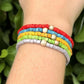 Pulseras Solidarias (One Color Mix, 5 uds.) 100% DONACIÓN A NUESTRAS FAMILIAS ARTESANAS
