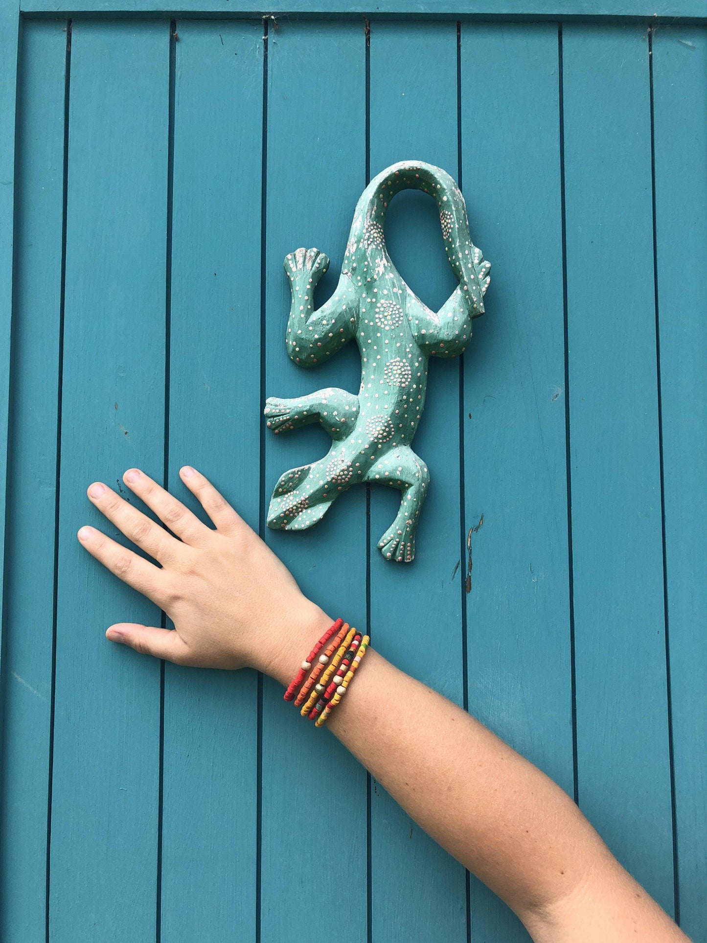Pulseras Solidarias (Colores Cálidos, 5 uds.) 100% DONACIÓN A NUESTRAS FAMILIAS ARTESANAS