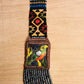 Embroidered Birds Textile Necklaces - "Santiago x Zunil"
