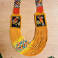 Embroidered Birds Textile Necklaces - "Santiago x Zunil"
