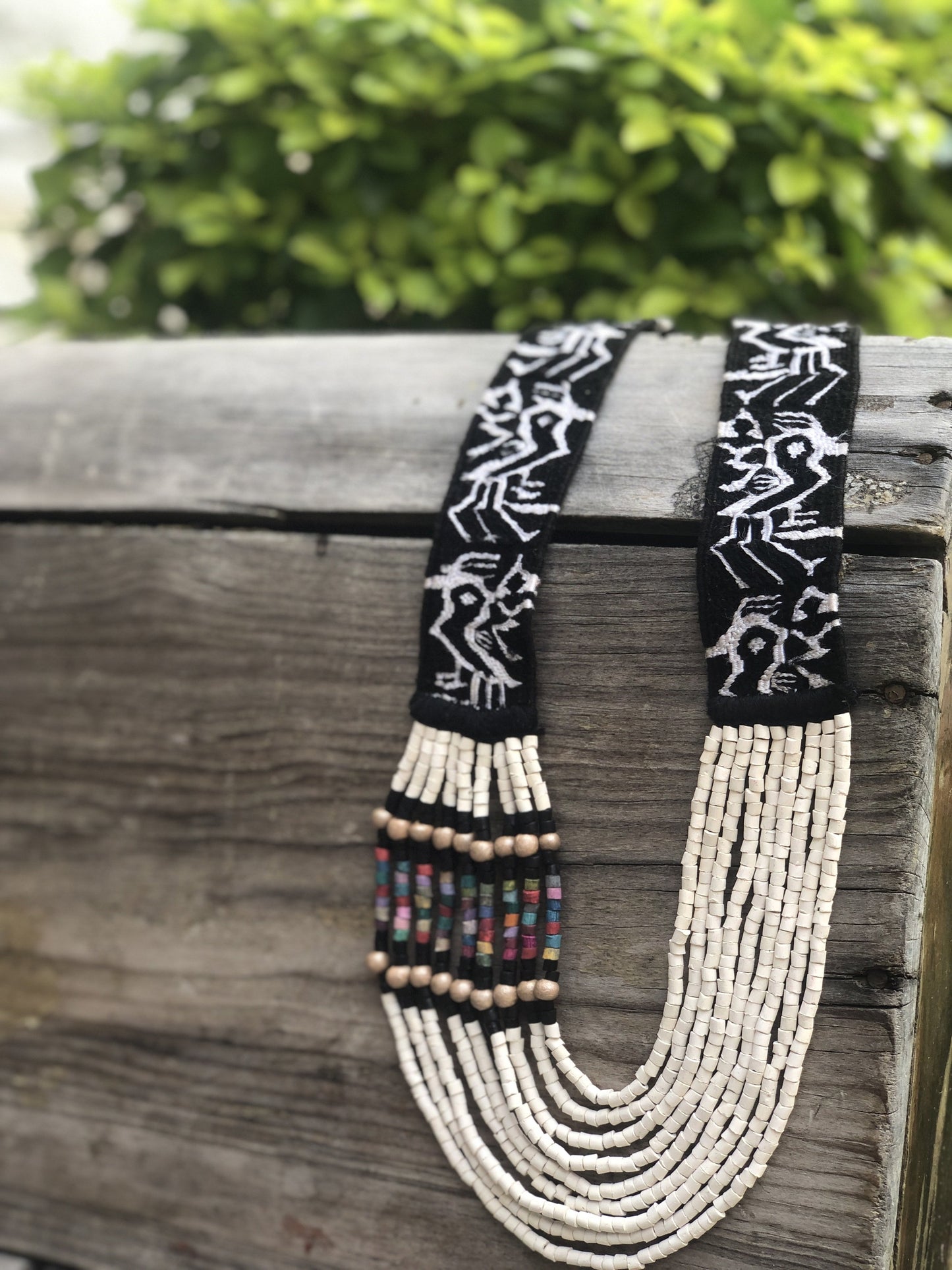 Woven Textile Necklaces - "Zunil"